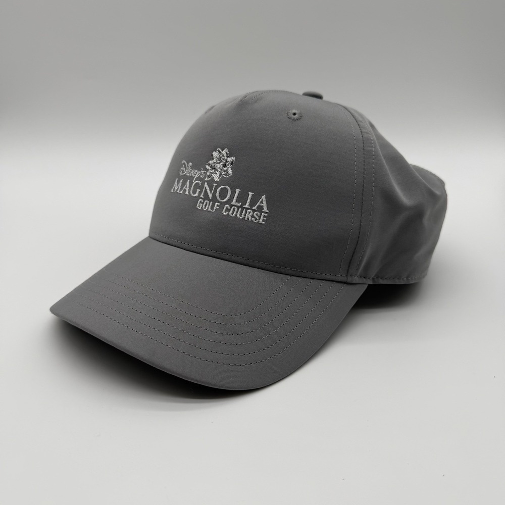 Disney's Magnolia Golf Course Adidas Hat Gray Adjustable Cap Rare Souvenir
